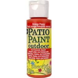 Deco Art DCP82-3 Patio Paint, Poppy Orange