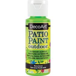 Deco Art Patio Paint 2 Ounce Neon Green Green
