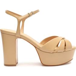 Schutz Keefa Crossover High Heel Platform Sandals - Women's