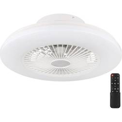 Globo Lighting LED-Deckenventilator Travo 1-flammig