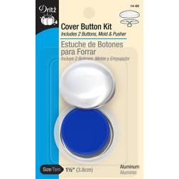 Dritz Kit De Boutons De Recouvrement 14-60 Avec Outils Taille 60 - 1-1/2 Po 2 Pi Ces Nickel