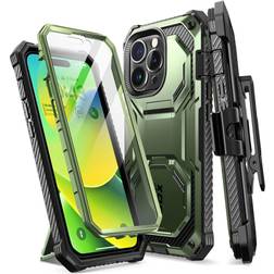i-Blason Armorbox Dark Green Rugged Case for iPhone 14 Pro iPhone2022Pro-6.1-Armorbox-SP-Guldan Green