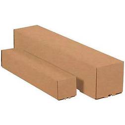 Square Mailing Tubes, 3" x 3" x 48" Kraft, 25/Bundle M3348K Brown