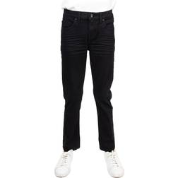 Cultura Boy's Whiskered Jeans Black Blue Black Blue