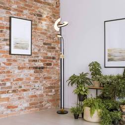 Searchlight Gio satineret Gulvlampe