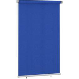 vidaXL Store Roulant d'Extérieur 140x230 cm Bleu Pehd