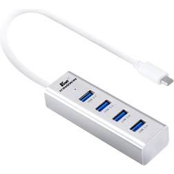 Kingwin 4-port USB-C 3.0