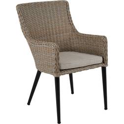 Brafab Gartenstuhl Lavendel mit Kissen 58 x 71 x 96 cm