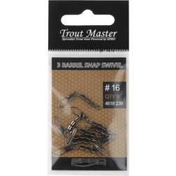 Spro Giratorio con clip Trout Master 3 Barrel 16 (x8) Argenté