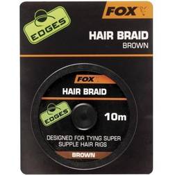 Fox Treccia per capelli 10m Edges Noir