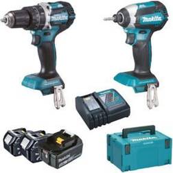 Makita Avvitatore Percussione DLX2180TJ1 18V 3x5Ah