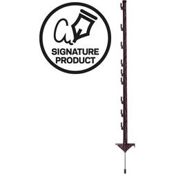 Gallagher Piquet Vario 1mt Completo Isolatori 10 Pezzi 1,0 m Color Terra