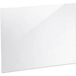 Relaxdays Paraschizzi Pannello Antischizzo Cucina 70x40 cm Trasparente Schermo anti-schizzi