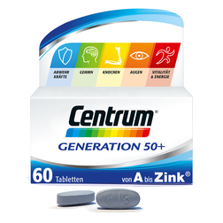 Centrum Generation 50+ 3132.67 DKK/1 kg 60 stk