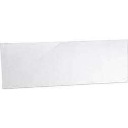 Relaxdays Kitchen Splashback Panel 40 x 120 cm Wall-Mount Transparent Splatter Screen