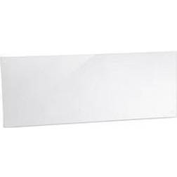 Relaxdays Kitchen Splashback Panel 40 x 100 cm Wall-Mount Transparent Splatter Screen