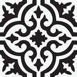 FloorPops Dalles de Sol Autocollantes Noires