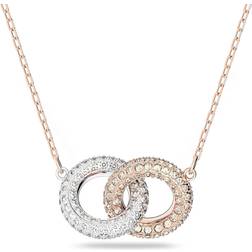 Swarovski Attract Trilogy Hängsmycke Rund - Vit