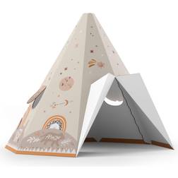 FOLDZILLA Tipi Pappe XXL Tipi Sternenhimmel