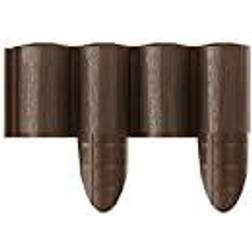 Cellfast Palissade De Jardin 8 pcs 85 mm x 2,4 m Eco Marron