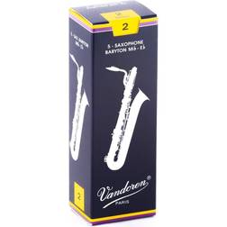 Vandoren Baritone saxofonvass – låda med 5 – styrka 2