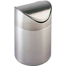 Wenko waste bin Otranto stainless steel chrome