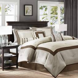 Madison Park Genevieve Bedspread White, Beige, Brown (264.16x)