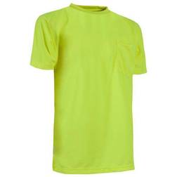 Berne Men's Short-Sleeve Enhanced Visibility Performance Pocket T-Shirt