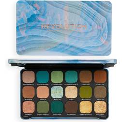 Makeup Revolution Crystal Aura Forever Flawless Eyeshadow Palette Aventurine