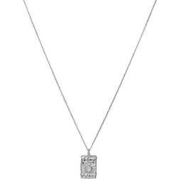 Maanesten Aylin Necklace - Silver/Transpaent/Sapphire