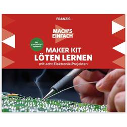 Franzis Verlag 67122 Machs einfach Loeten lernen Soldering Maker kit 14 years and over