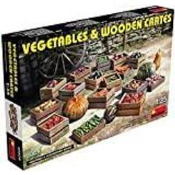 Miniart MIN35629 1:35-Vegtables & trälådor, grå