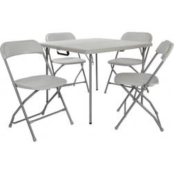 Star 5-piece Folding Patio Dining Set