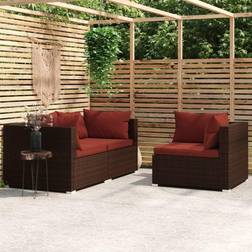 vidaXL haven 3 Loungesæt