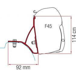 Fiamma 98655Z021 Markisadapter kit, Renault Trafic från 2015