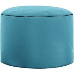 Sitting Point DotCom Swing Bleu Petrole Pouf