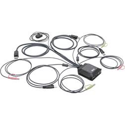 Tripp Lite Eaton 2-Port DisplayPort 1.1 USB KVM Switch