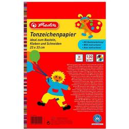 Herlitz Tonzeichenpapierblock 23x33 cm 20 Blatt