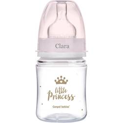 Canpol babies Biberon a bocca larga Royal Baby 120 ml rosa