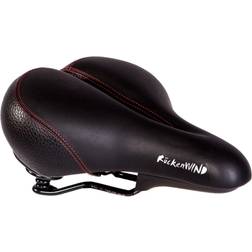 pro cycling Rückenwind Berquemsattel, schwarz/rot, Standard