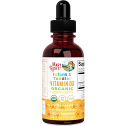 MaryRuth Organics Økologiske Vitamin D3 Dråber Til Spædbørn Og Småbørn 15 ml