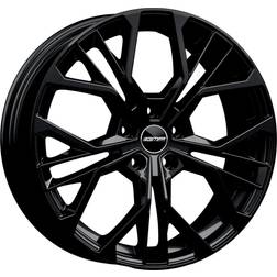 GMP Matisse Black glossy 7x17 5x110 ET35