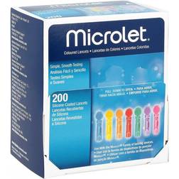 Microlet Lancets 0.5mm 28 Gauge 200 Pack