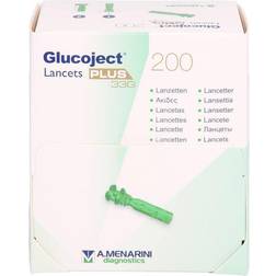 GLUCOJECT Lancets PLUS 33 G 200 Stück