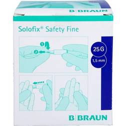 B. Braun Melsungen AG 25g Blue Safety Lancets Fine x 200