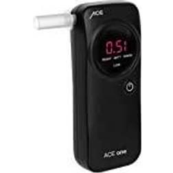 ACE one Breathalyser Black 0 4 ‰ näyttöineen, Countdown-toiminto, eri yksiköt voidaan näyttää