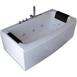 Home Deluxe Baignoire À Hydromassage Noor 173 x 80 cm
