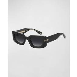 Marc Jacobs Icon Rectangular Sunglasses, 50mm