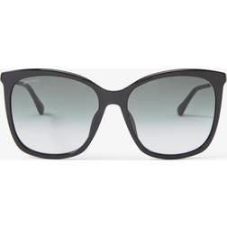 Jimmy Choo Square Acetate BLACK