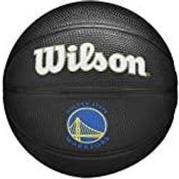 Wilson Team Tribute Golden State Warriors Mini ballon de basket-ball unisexe noir Noir